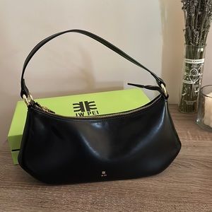 JW PEI Lily shoulder bag in black with dust bag and box
